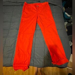 CAbi Fiery Orange Pants